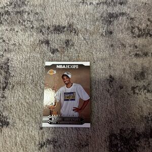 NBA Hoops Kobe Bryant Card - Gold and Gray